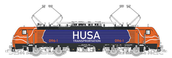 Electric locomotive BR 189 of HUSA Transportation Group (limited editon)<br /><a href='images/pictures/Tillig/217405_b.jpg' target='_blank'>Full size image</a>